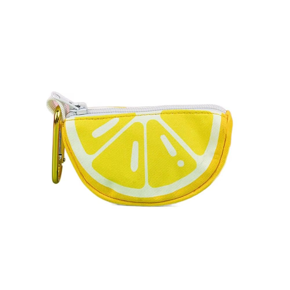 Dog Poop Bag Holder, Fruit Design Zipper Pouch for Leash – image 9