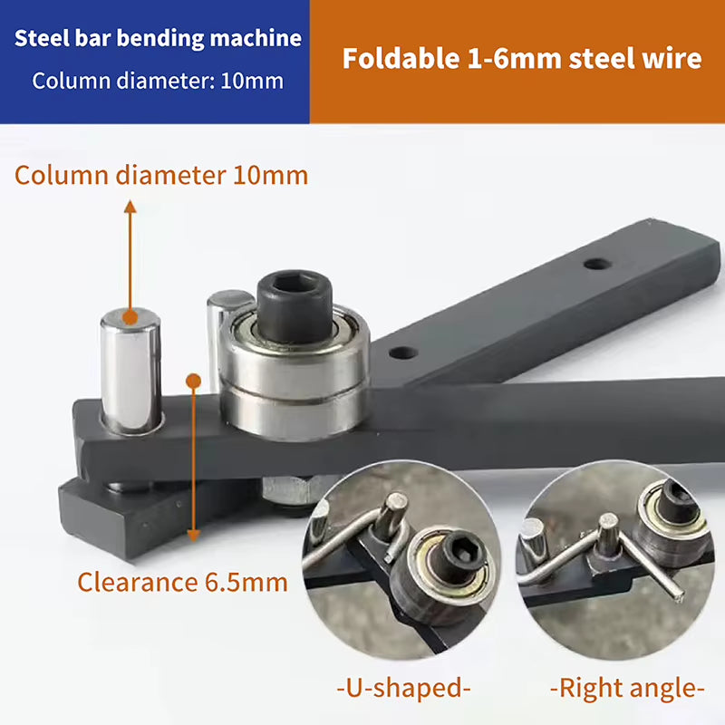Welding & Fabrication Manual Metal Bender for Steel Bar and Rod – image 9