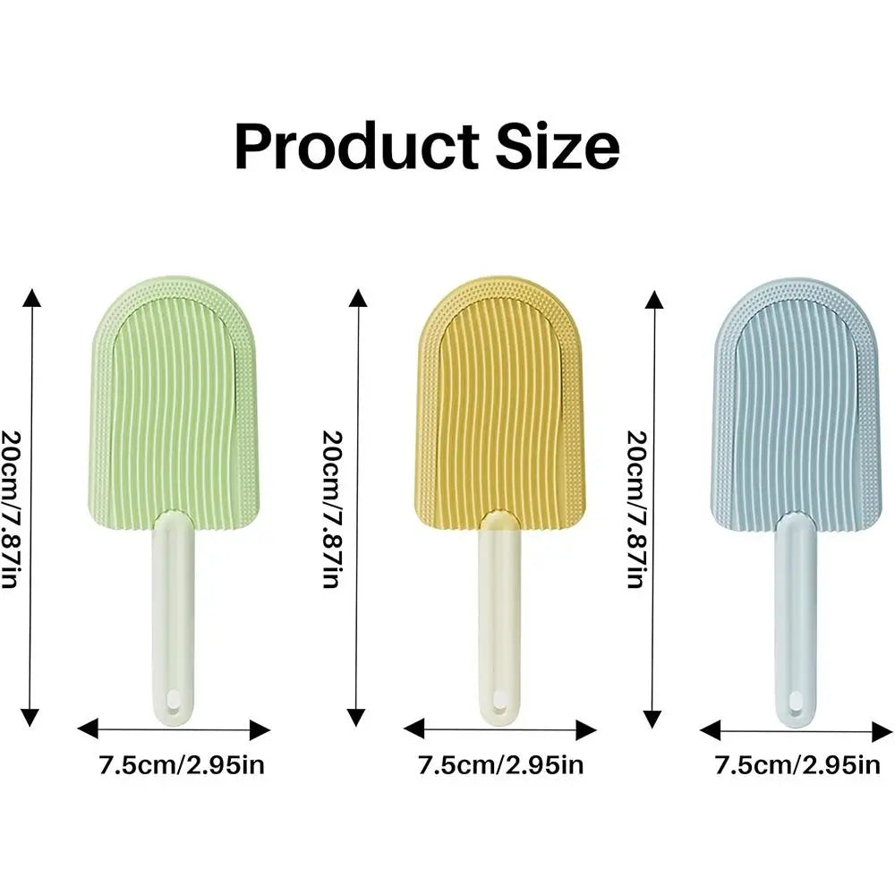 Pet Hair Removal Comb - Soft Grooming Brush for Cats & Dogs