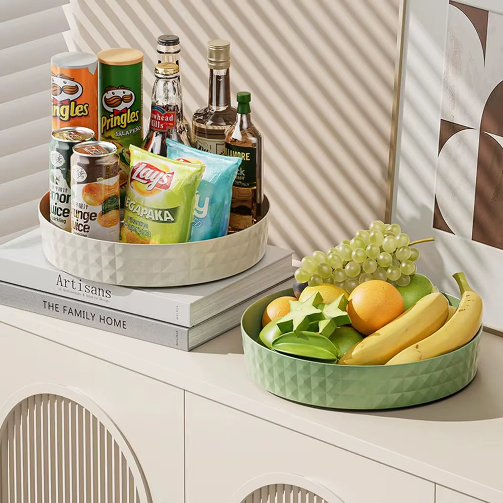 Rotating Spice Rack Tray - 360 Degree Turntable, Non-Slip – image 3