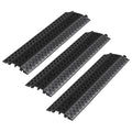 Drop Over Cable Cover Ramp 3-Pack, Heavy Duty Hose and Cord Protector