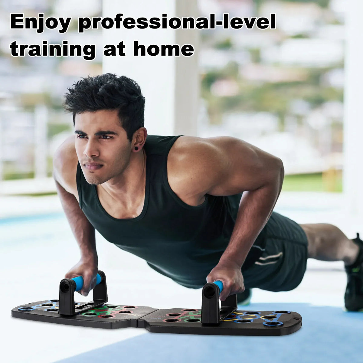 Push Up Board 28-in-1 - Foldable Push Up Bar System with Handles – image 12