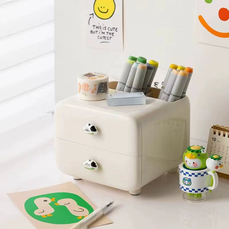 Bunny Desk Drawer Organizer with Pen Holder – image 8