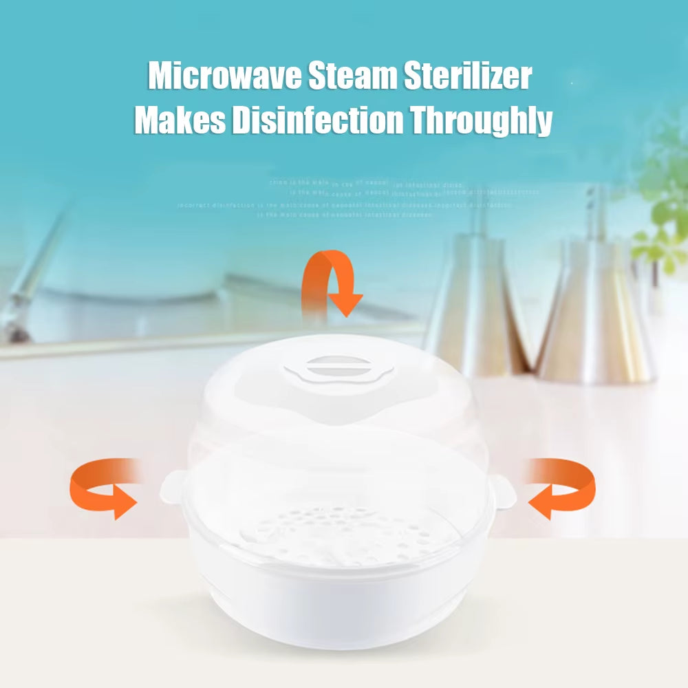 Microwave Bottle Sterilizer Case, Holds 6 Baby Bottles – image 6