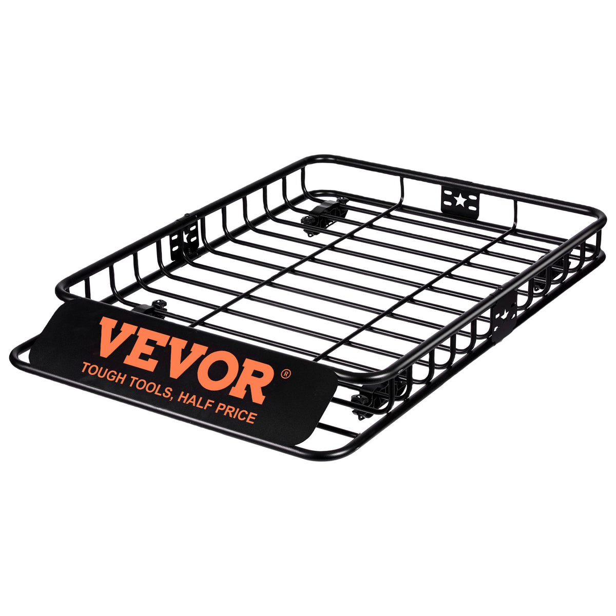 Rooftop Cargo Basket 46 x 36 in, 200 lb Steel Carrier