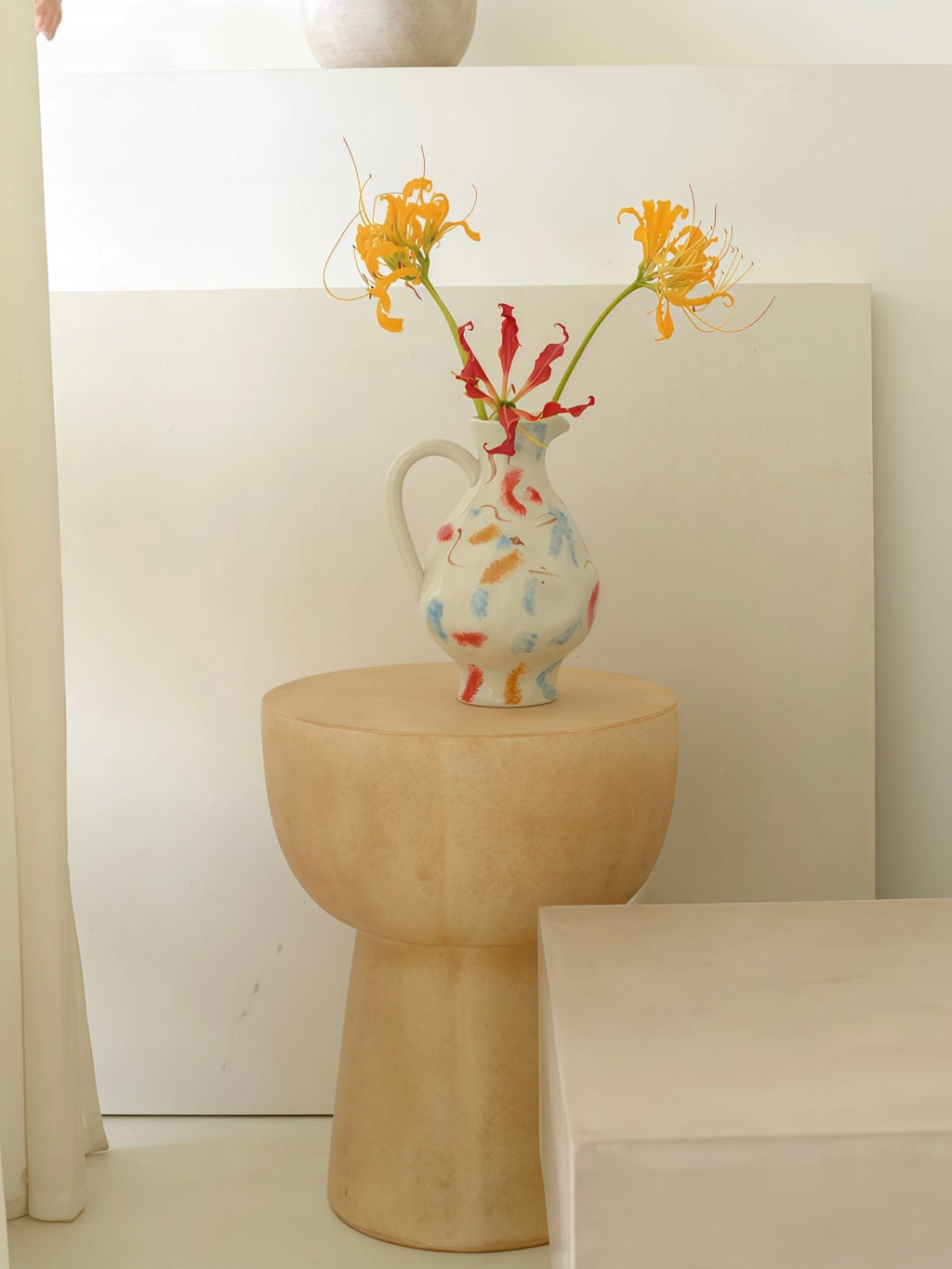 Handmade Nordic Pottery Jug Vase – image 2