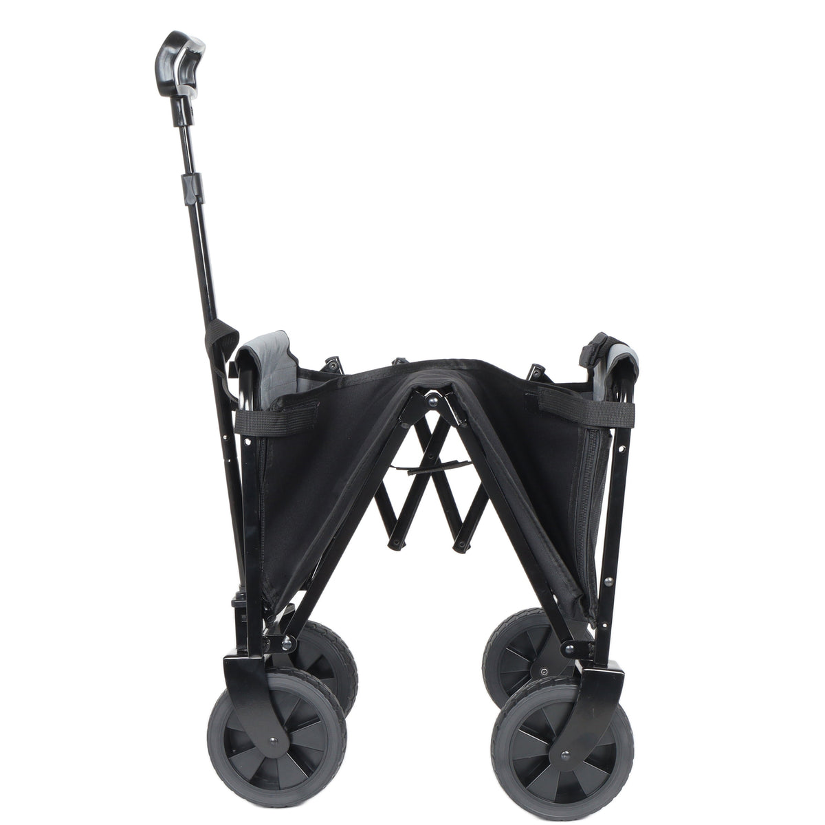 Collapsible Wagon with Wheels, 3-in-1 Folding Utility Cart, 220 lb – image 10