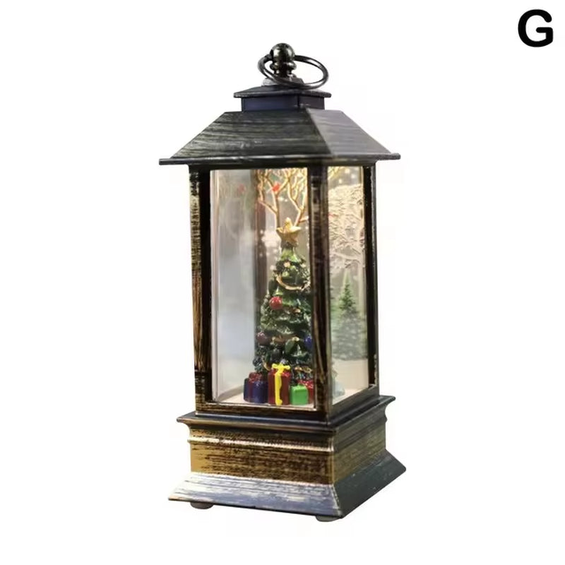 Santa & Snowman Hanging Christmas Lanterns – image 8
