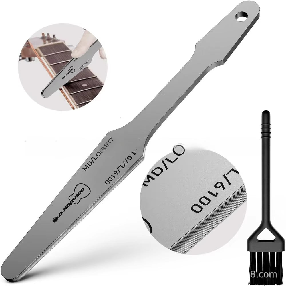 Guitar Fret File – Double-Sided Fret Crowning & Leveling Tool – image 2