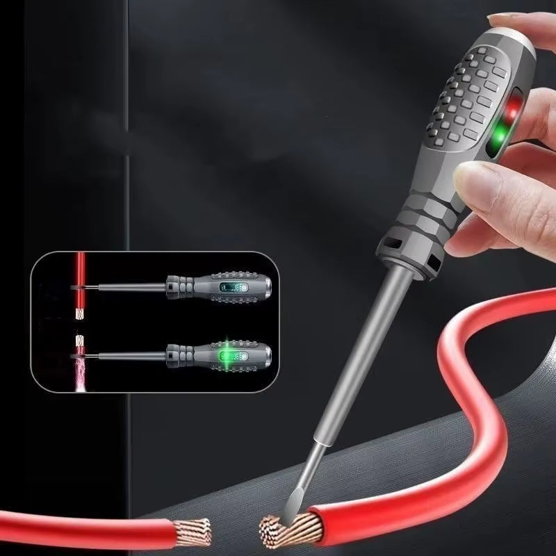 Voltage Tester Screwdriver - Insulated Neon Electrical Tester Pen