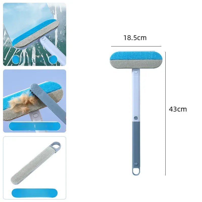 Pet Hair Remover Brush – 3-in-1 Long Handle Fur and Lint Scraper – image 12