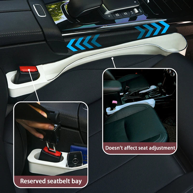 Car Seat Gap Filler 2-Pack with Cup and Phone Holder – image 5