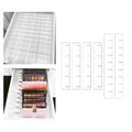 Acrylic Drawer Dividers 6 Piece – Clear Drawer Organizer Set