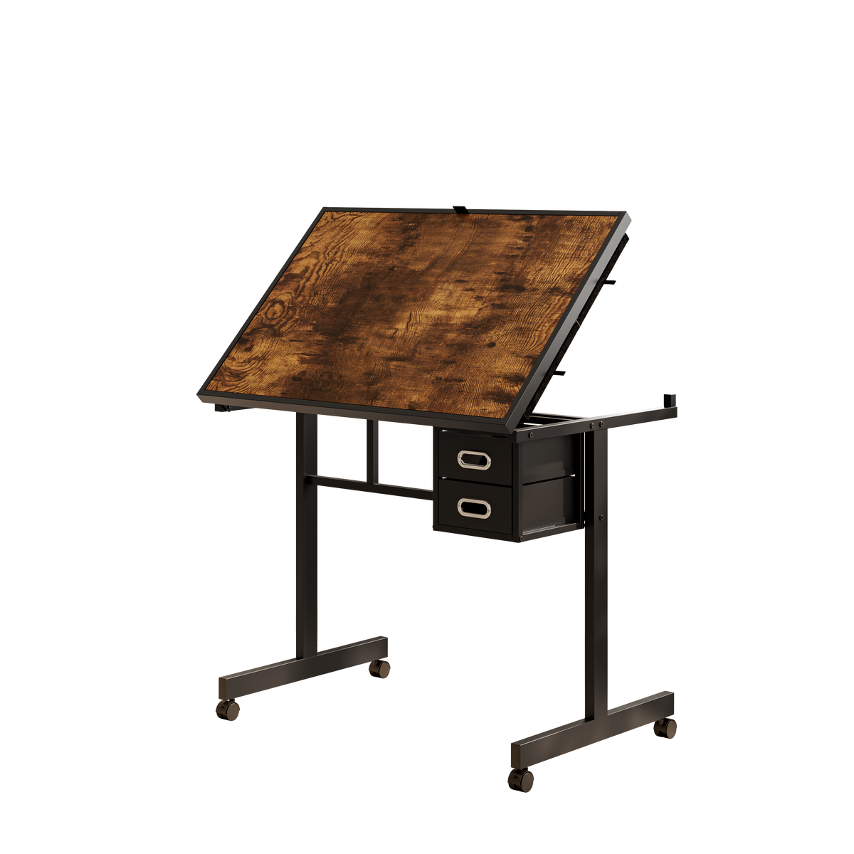 Jigsaw Puzzle Table for 1000 Pieces with Drawers, Cover and Wheels – image 2