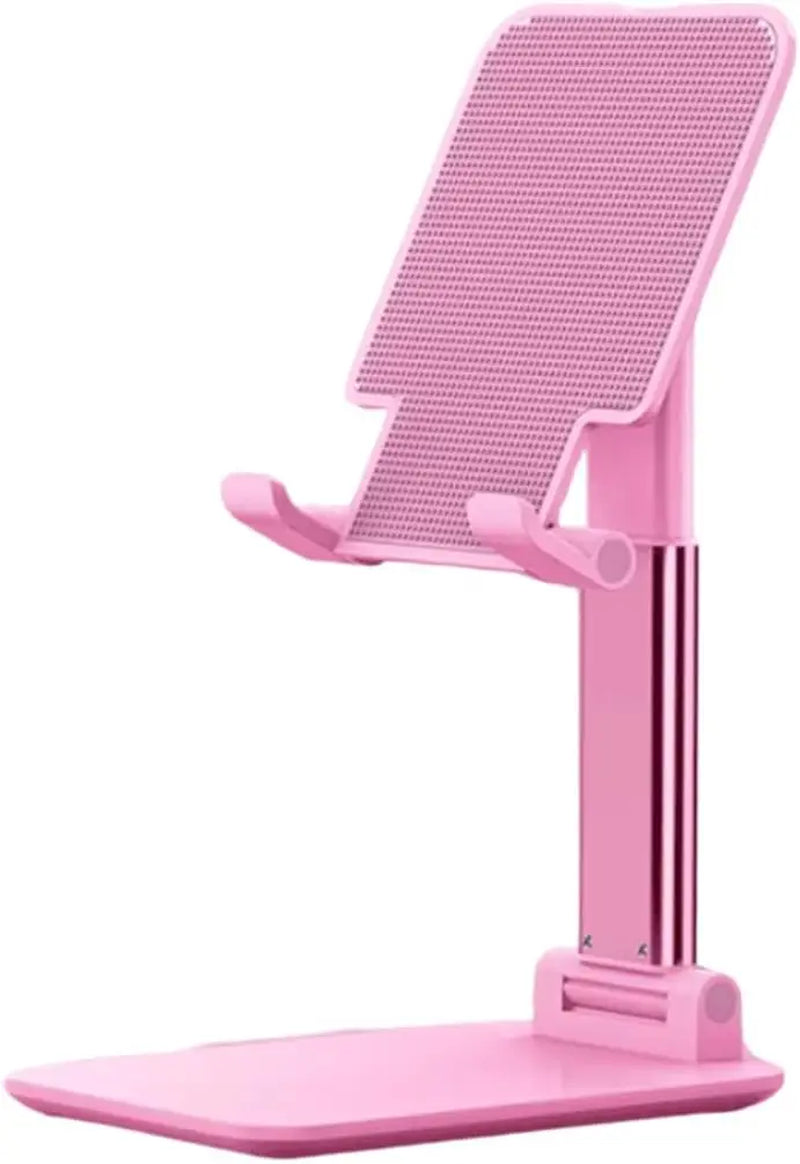 Foldable Tablet Stand, Pink Phone Holder 90-135 Degree Angle – image 15