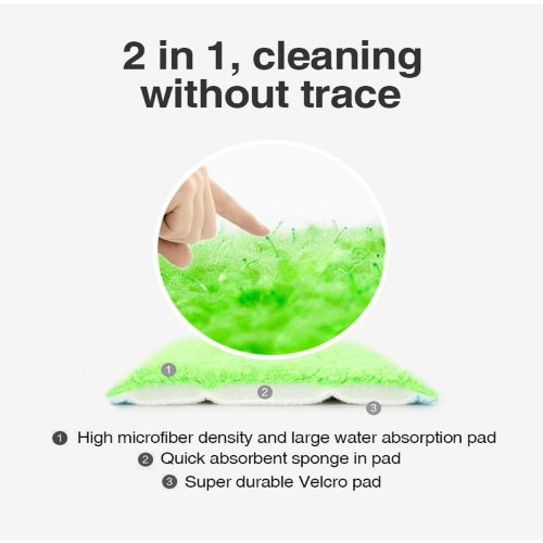 Spray Mop Microfiber Floor Mop with 300ml Refillable Bottle – image 4