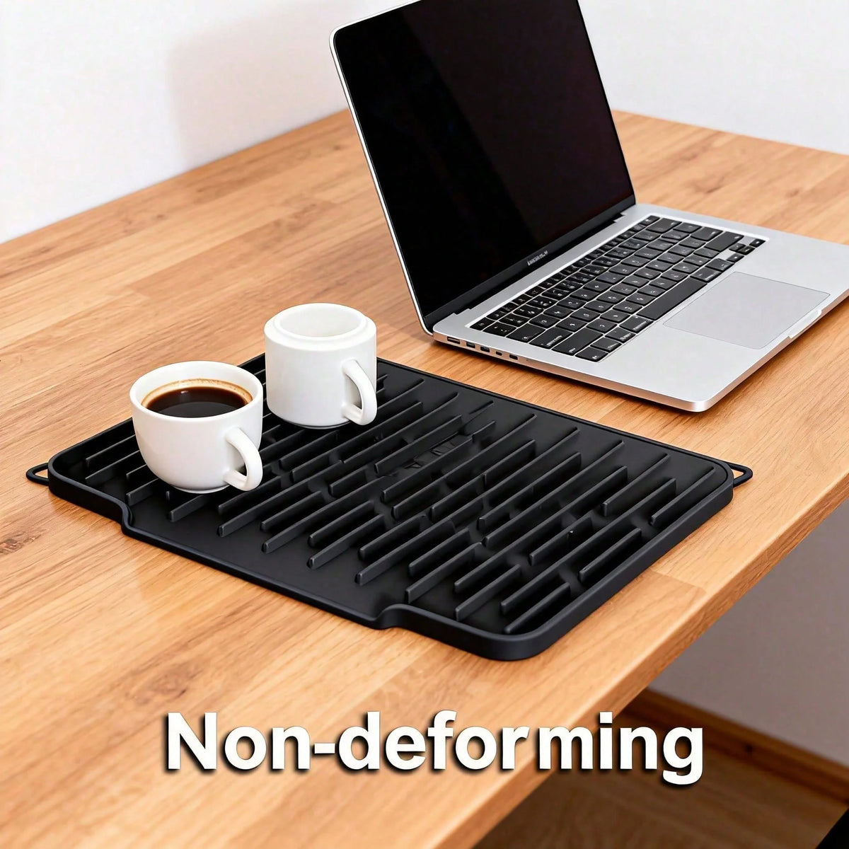 Silicone Dish Drying Mat, Large Non-Slip Heat-Resistant Sink Mat – image 6