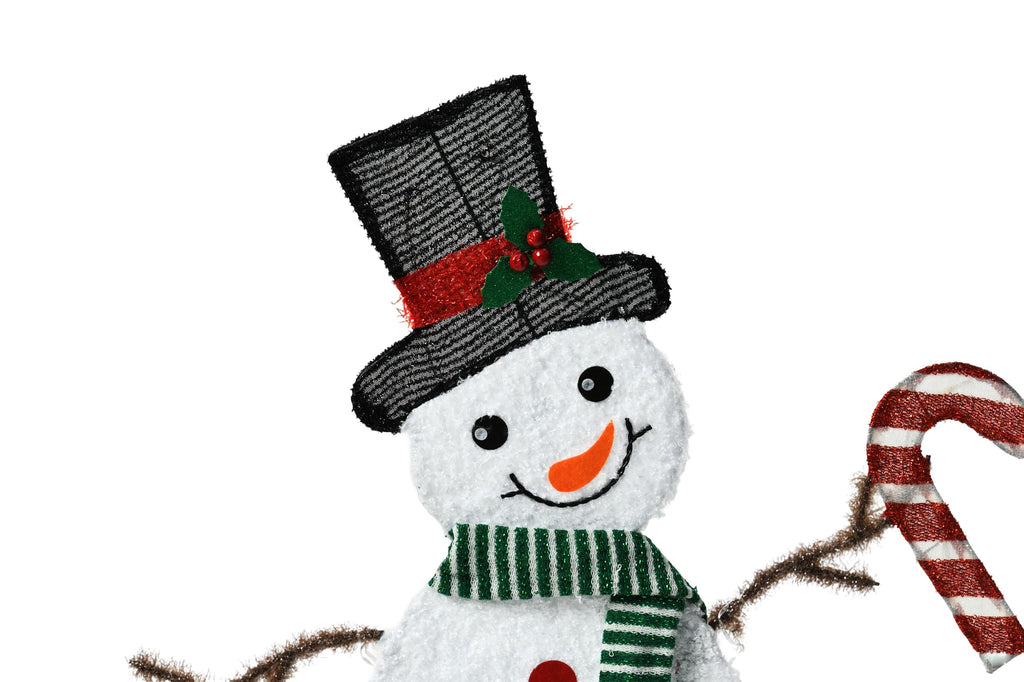 Heart Snowman Christmas Lights, Lighted Holiday Decoration – image 3