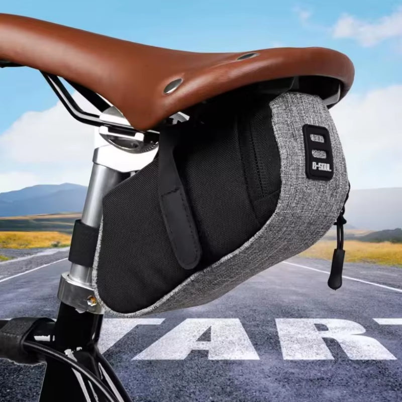 Bike Saddle Bag - Reflective Under-Seat Tool Pouch – image 4