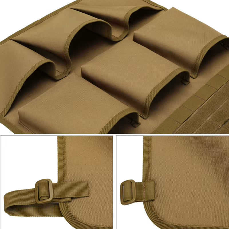 Trucker Camo MOLLE Seat Back Organizer, 600D Waterproof Hanging Bag – image 7