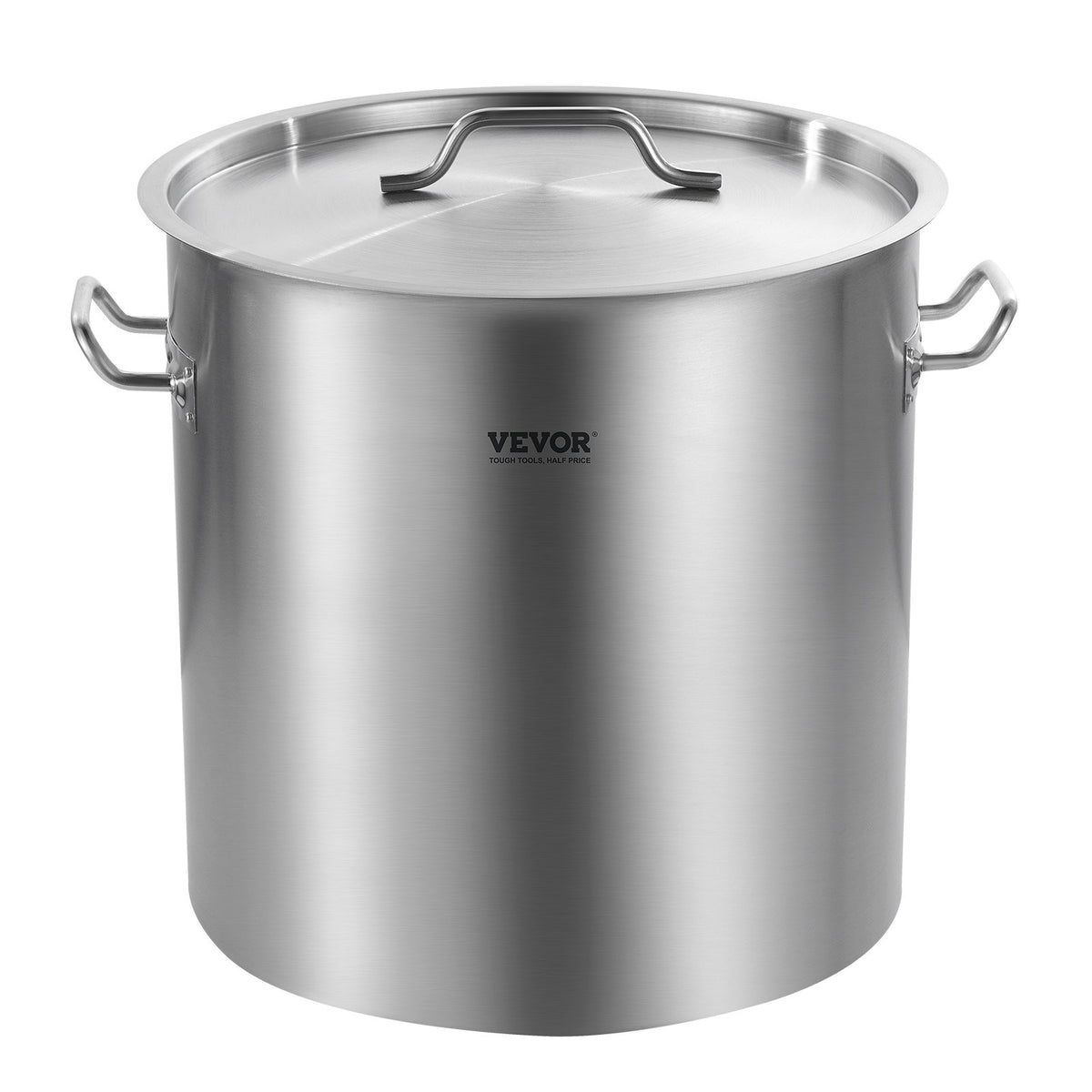 53 Quart Stainless Steel Stockpot with Lid for Turkey and Boils – image 2