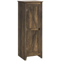Pantry Cabinet 48 Inch with Barn Door, Farmhouse Kitchen Storage