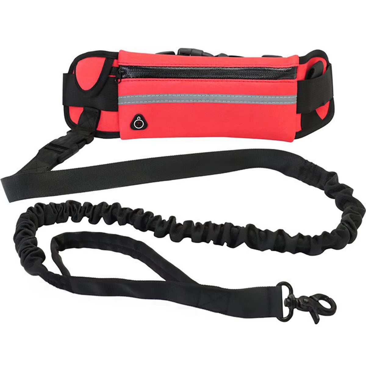 Hands-Free Dog Leash with Waist Bag - Reflective Bungee for Running – image 10