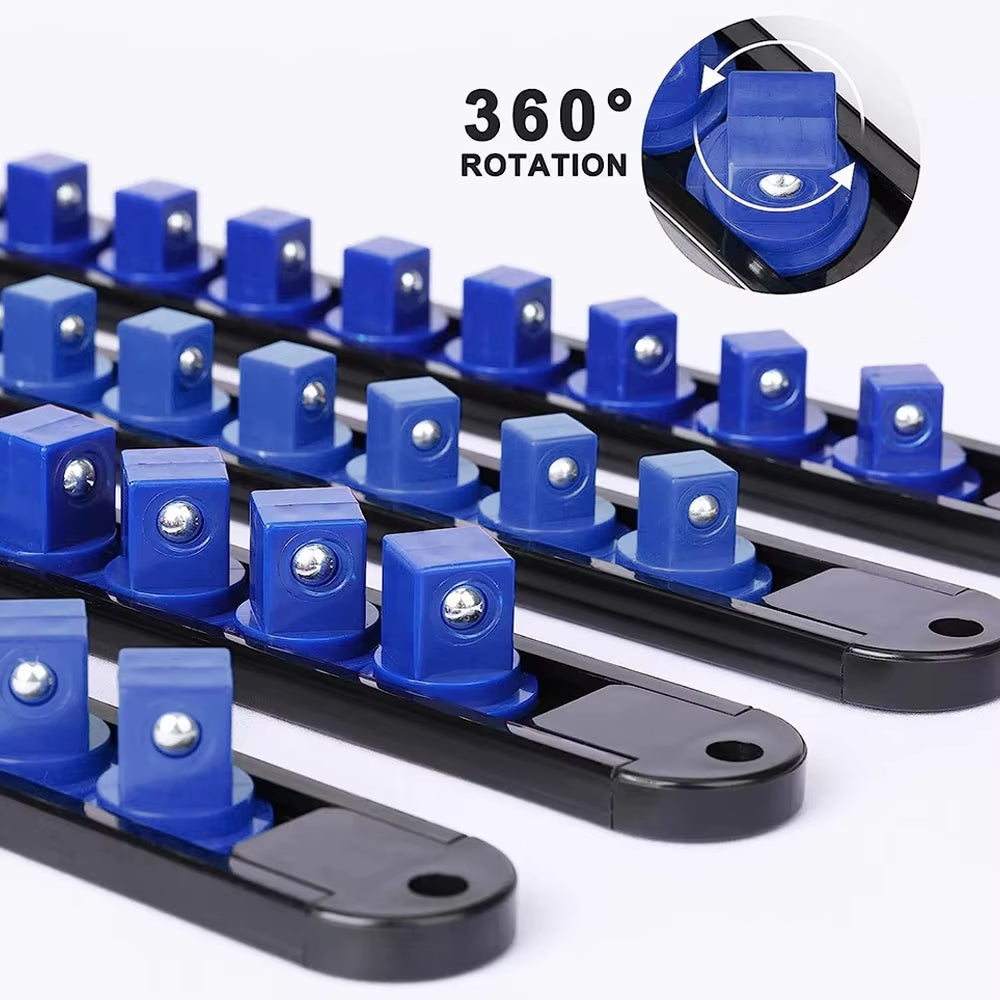 Socket Holder Rail – Adjustable ABS Organizer – image 4
