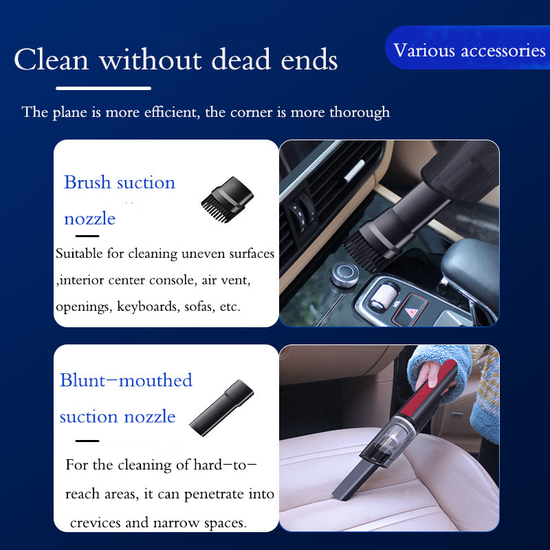 Car Vacuum Cleaner 12V Corded Handheld with HEPA Filter – image 4