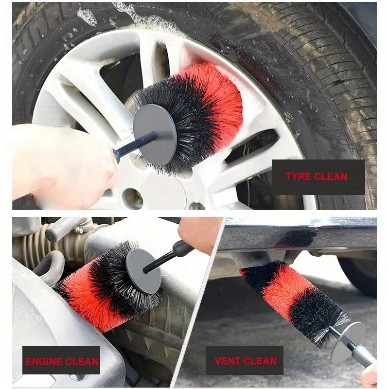 Wheel Rim Brush for Engine Bay, Grille and Tire Detailing – image 5