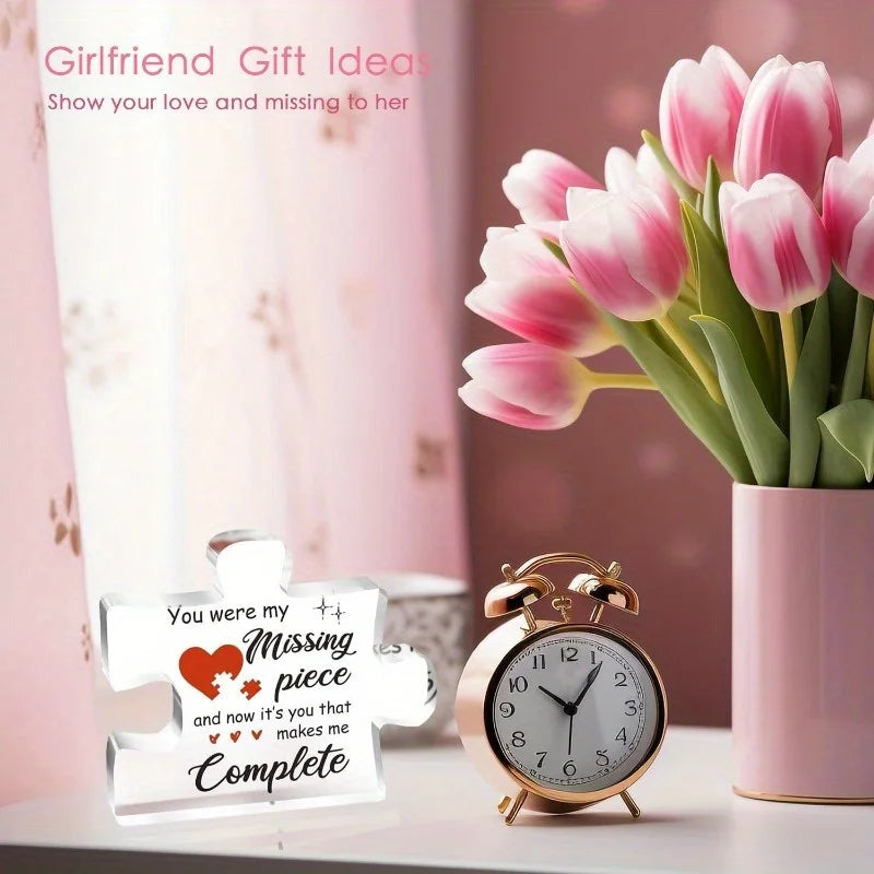Carved Acrylic Love Plaque - Romantic Gift for Her – image 4
