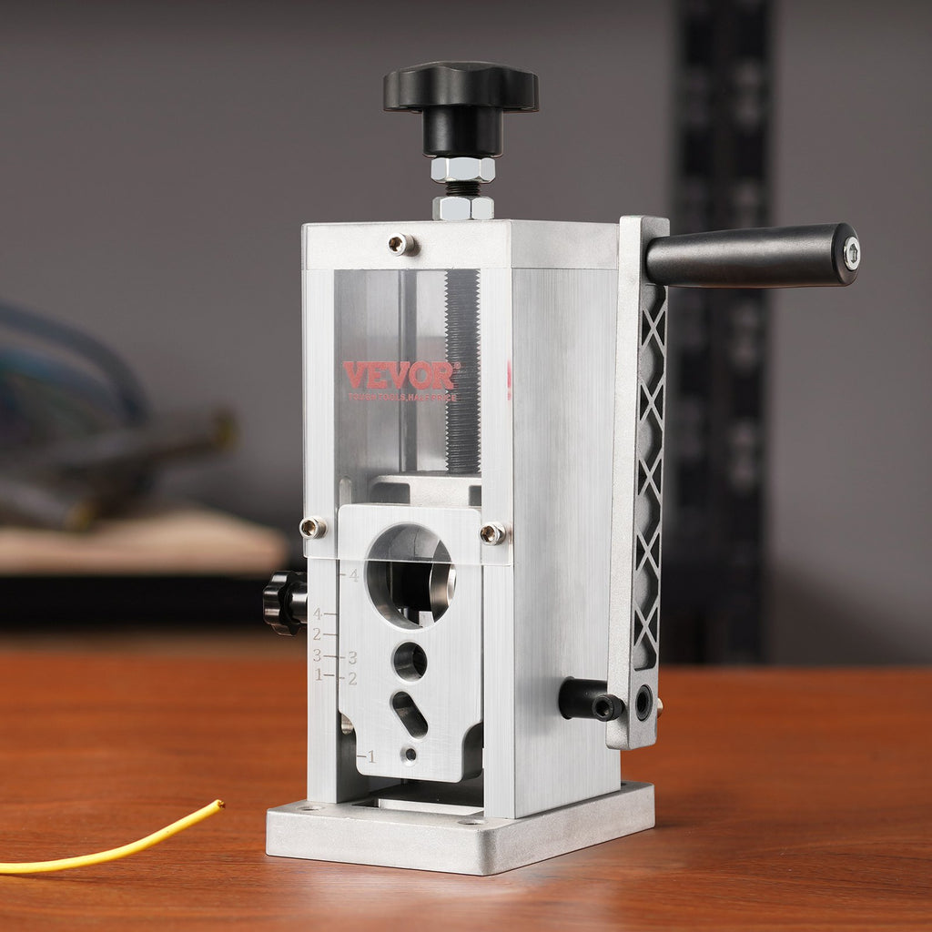 Manual Electrical Wire Stripping Machine, Hand Crank or Drill