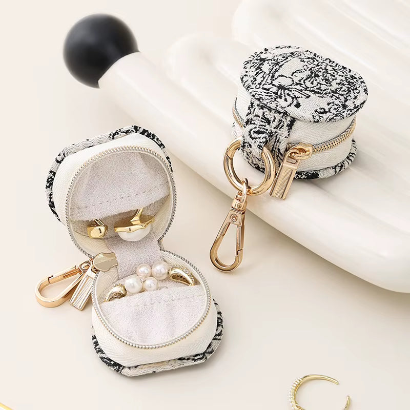 Portable Mini Jewelry Storage Case - PU Leather – image 3