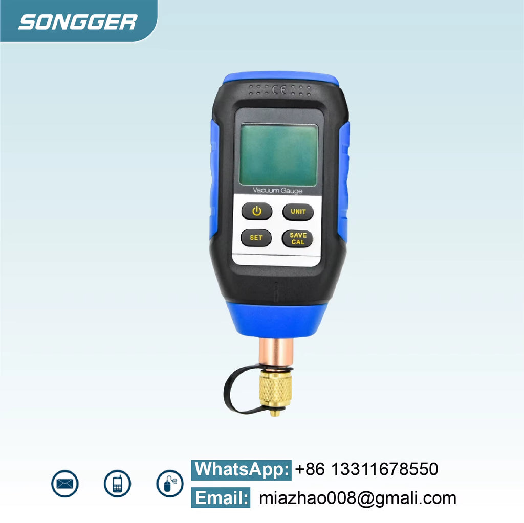 HVAC Digital Vacuum Gauge Micron Meter with 7/16-20 UNF Port – image 7
