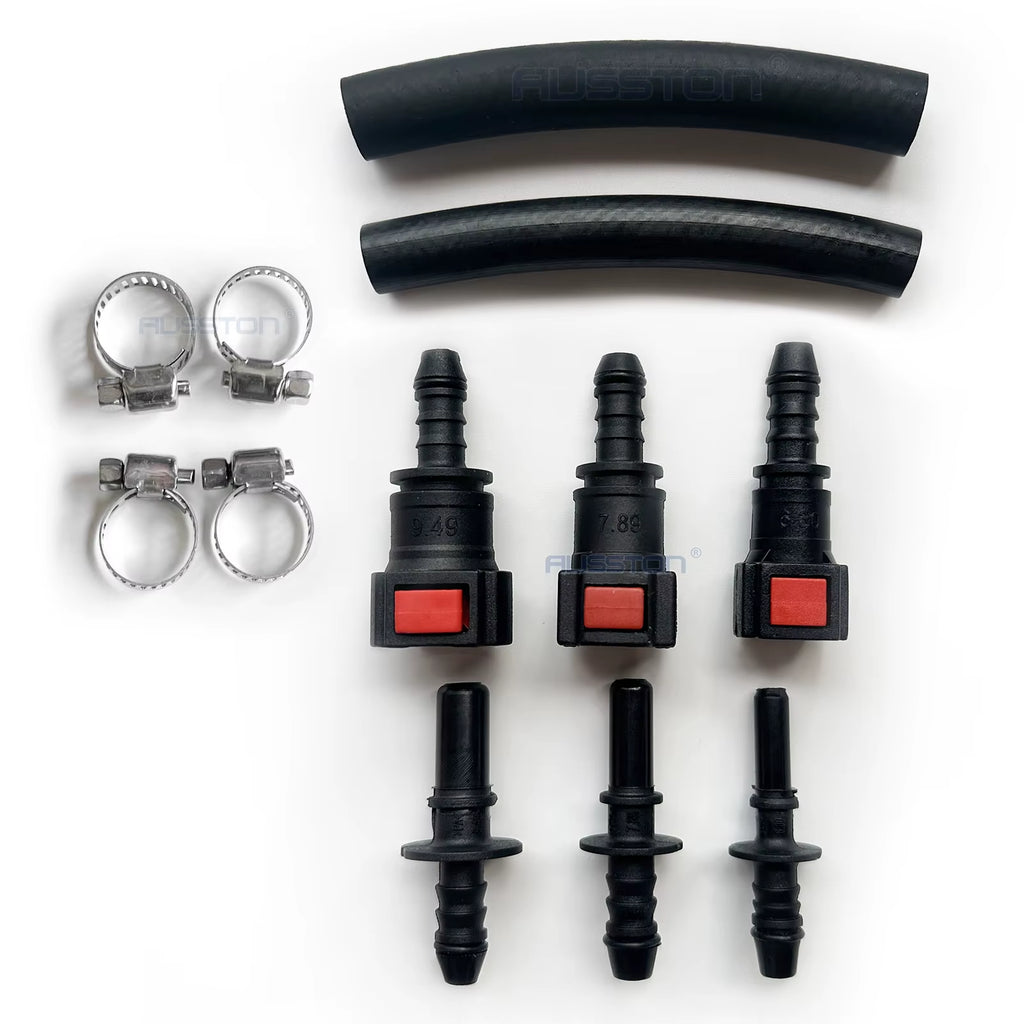 Fuel Pressure Test Kit 0-100 PSI with Quick Connect Adapters – image 6