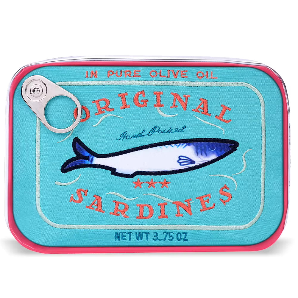 Sardine Can Cosmetic Bag - Fun Travel Toiletry Pouch – image 8