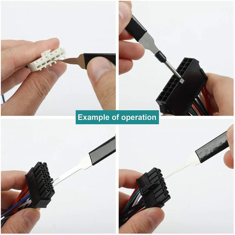 Terminal Removal Tool Kit, 18-Piece Wire Connector Pin Extractor – image 14