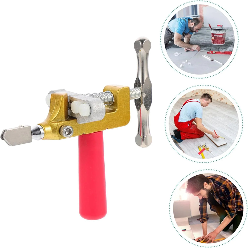 Roller Glass Cutter for Tile and Mirror, Non-Slip Ergonomic Handle – image 6