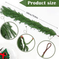 Faux Cedar Christmas Garland for Mantel, Stairs and Table – image 1
