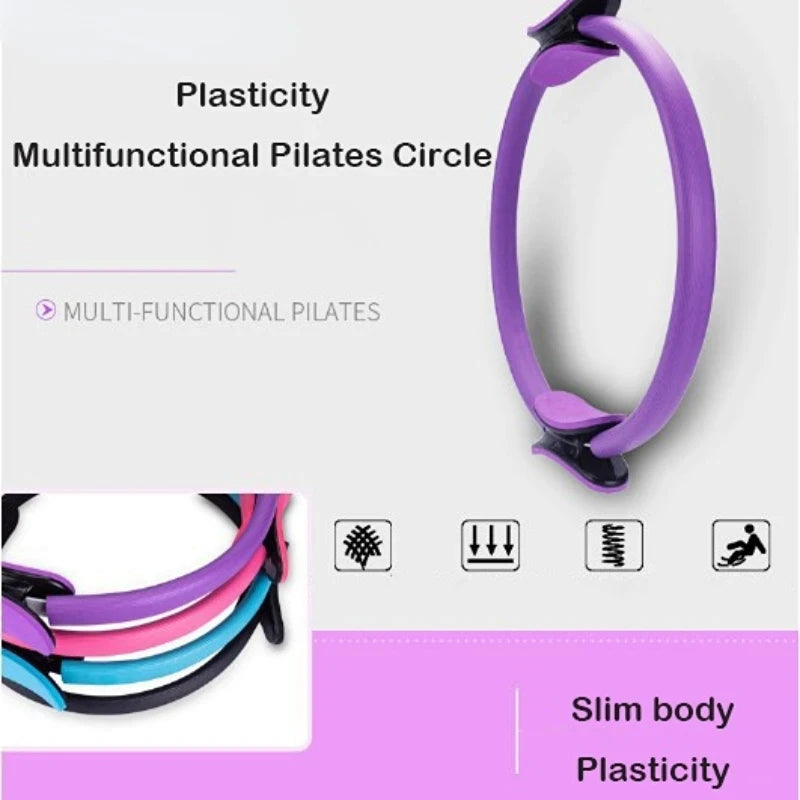 Pilates Ring, Resistance Fitness Circle for Home Workouts – image 7