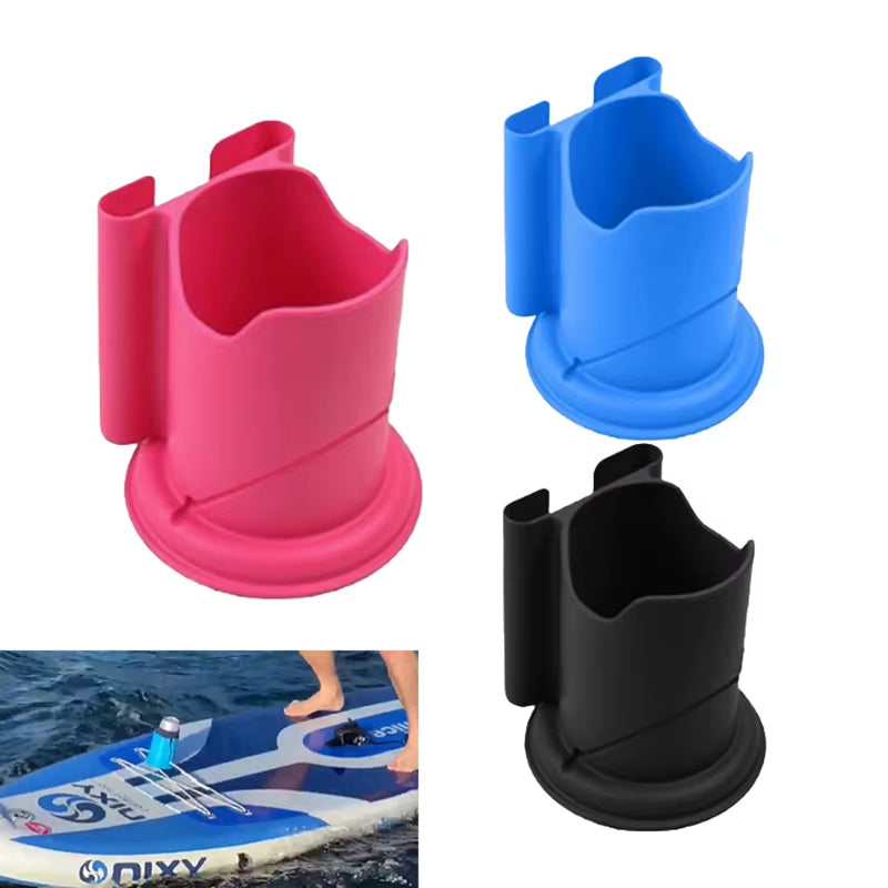 Paddle Board Cup Holder - Silicone Kayak Drink and Phone Holder – image 2