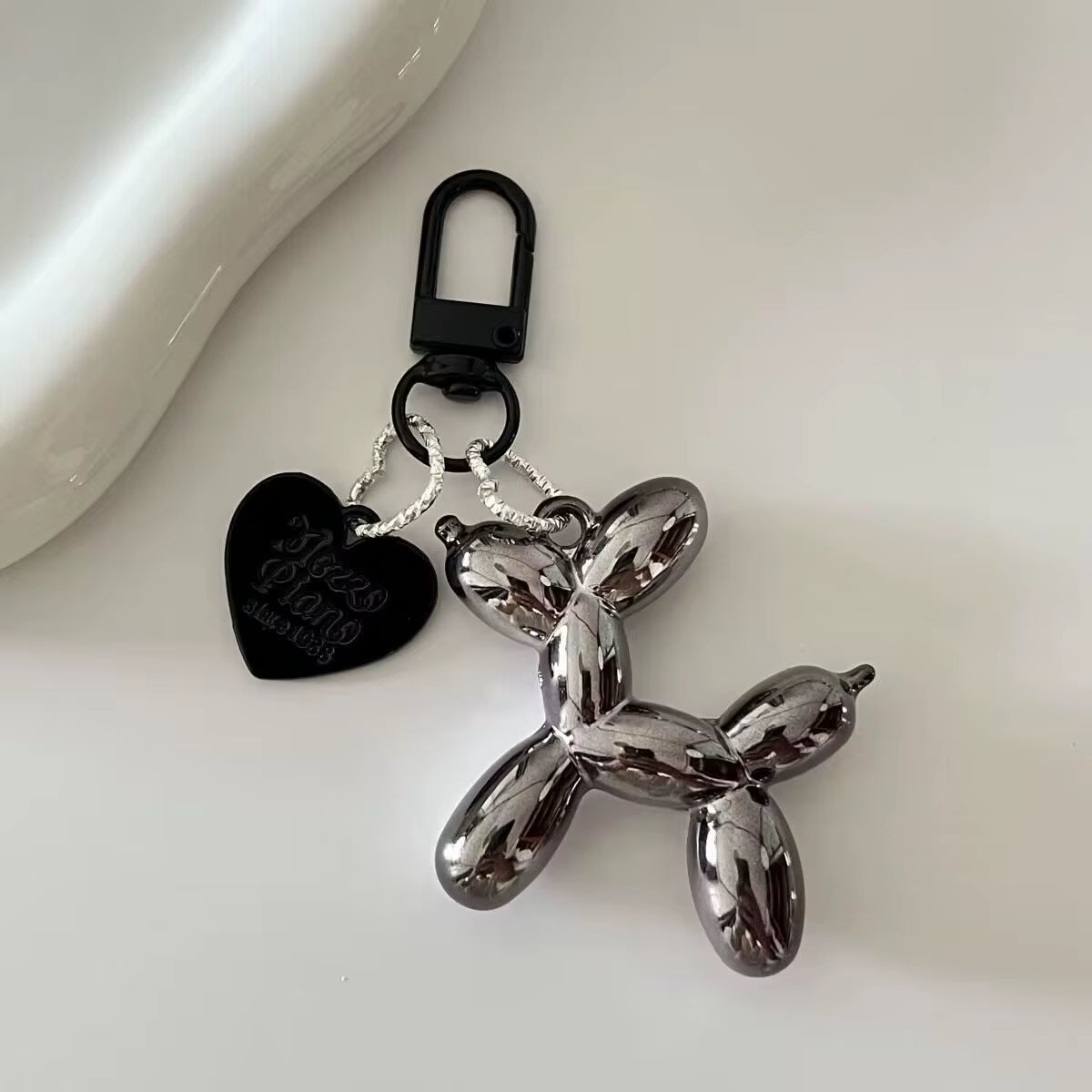 Y2K Balloon Dog Keychain & Bag Charm