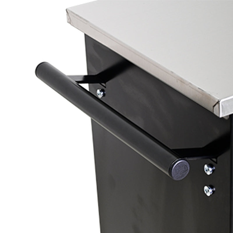 5 Drawer Lockable Tool Cart with Stainless Top and Brake Casters