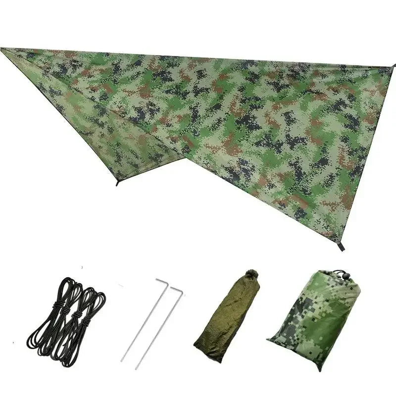 Waterproof Camouflage Tarp Canopy 90x55 in – image 9