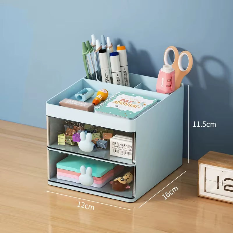 Desk Organizer with Drawer for Pens and Office Supplies – image 9