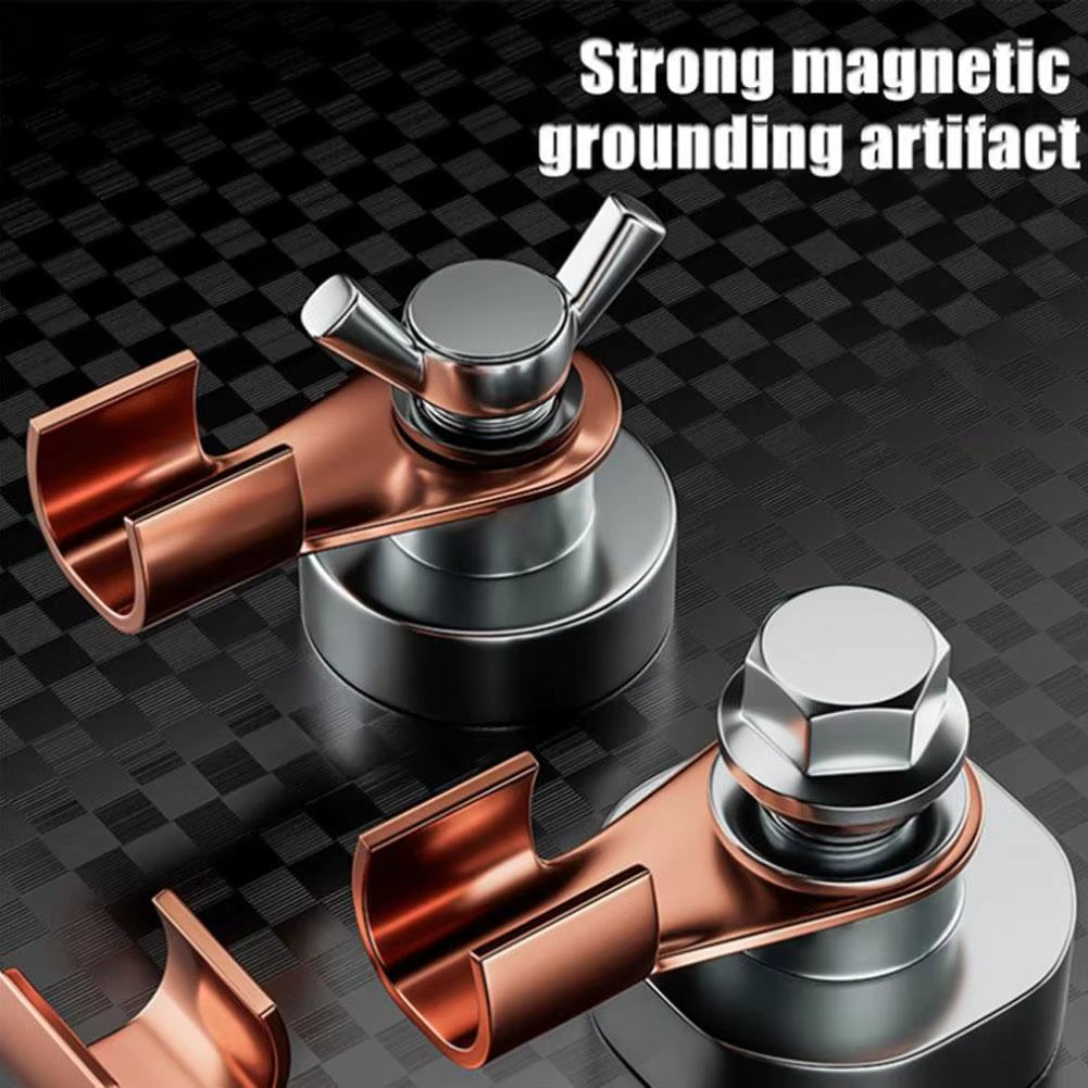 Magnetic Welding Ground Clamp, Copper Electrode