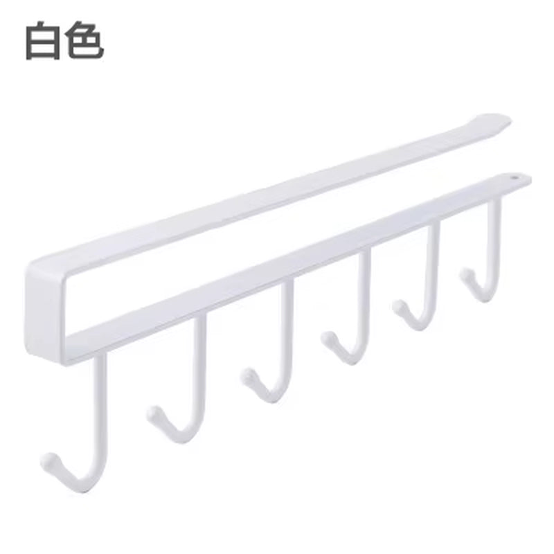 Under Shelf Hook Rack Mug and Utensil Holder