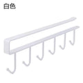 Under Shelf Hook Rack Mug and Utensil Holder