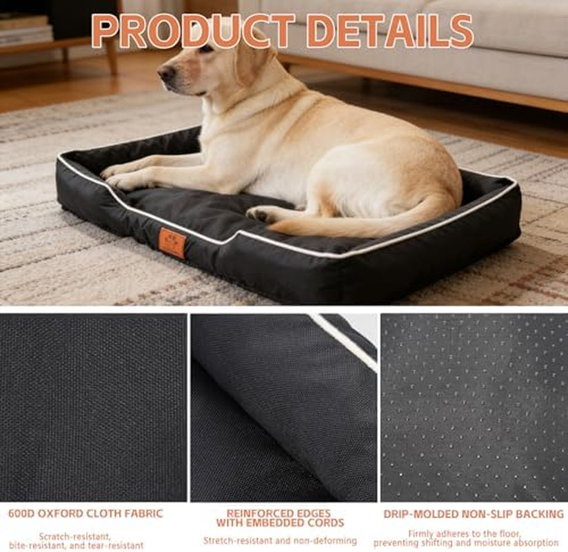 Chew Proof Dog Bed, Waterproof Crate Mat for Chewers – image 3