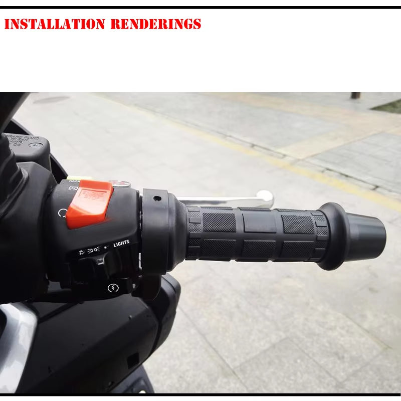 12V Heated Motorcycle Grips 22mm 3-Level Warmers – image 6